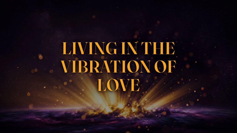 Amazon Ad &mdash; Living in the Vibration of Love