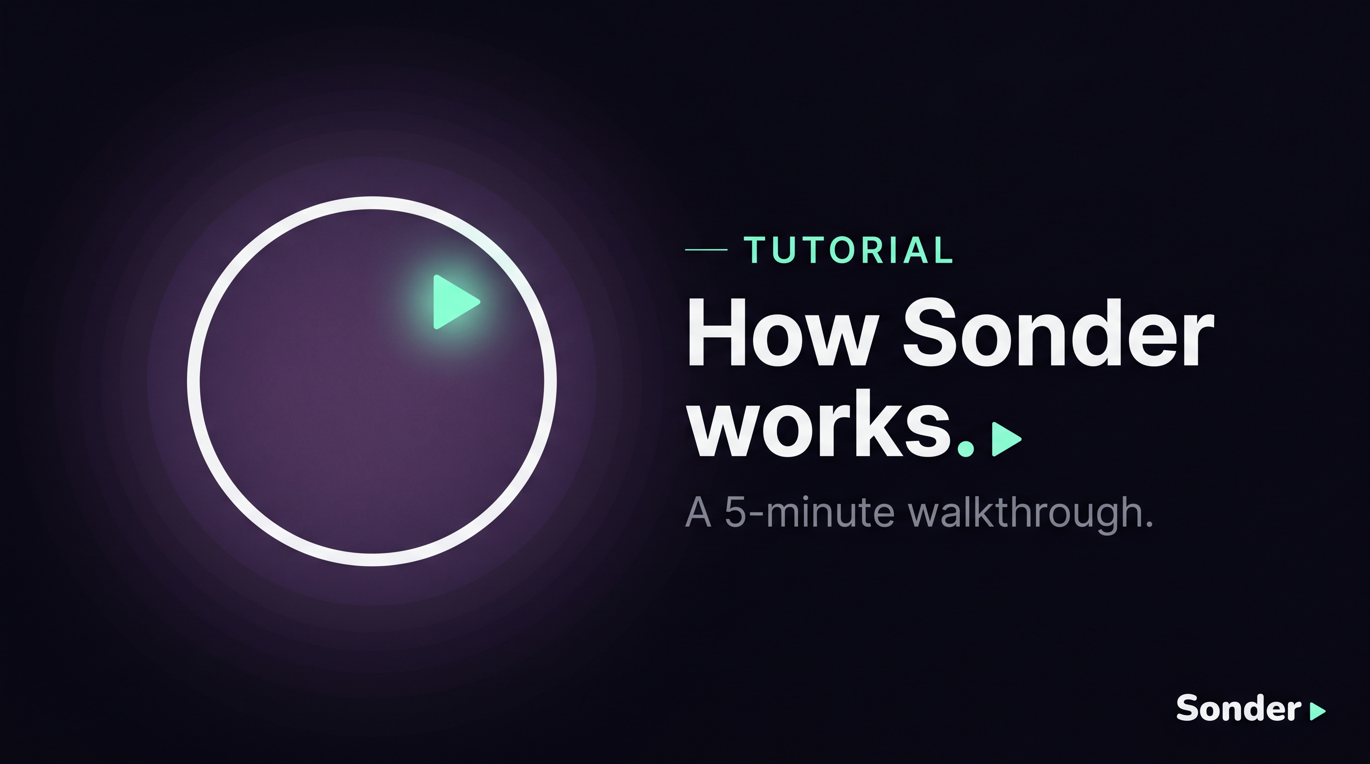 Sonder walkthrough preview